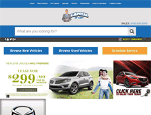 Tablet Screenshot of capitalofcary.com